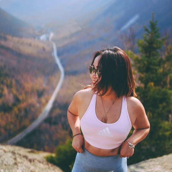 ❌SOLD❌Adidas Pink Sport Bras - Picture 2 of 7